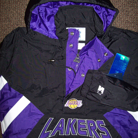 lakers half zip